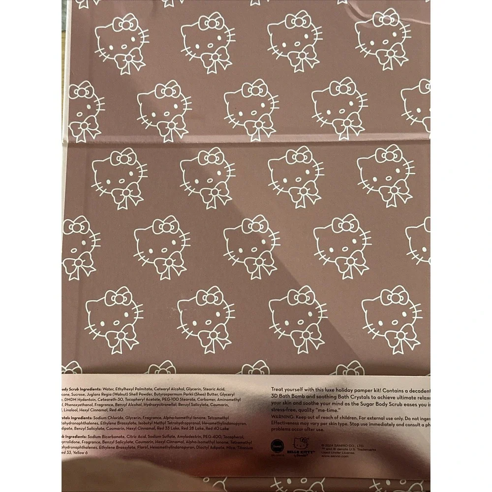 The Creme Shop Limited Edition X Hello Kitty Coco Rose 3 Pc Lovely Luxury Set